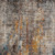 5' X 8' Taupe Chocolate And Copper Abstract Washable Indoor Outdoor Area Rug