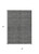 3' X 5' Gray And Silver Striped Washable Indoor Outdoor Area Rug