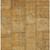 5' X 8' Peach Gray And Charcoal Patchwork Washable Indoor Outdoor Area Rug