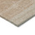 5' X 8' Copper And Beige Ombre Washable Indoor Outdoor Area Rug