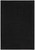 5' X 8' Black Power Loom Area Rug