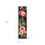 36" Black Pink And Coral Solid Wood Flamingo Porch Sign