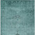 5' X 8' Teal Blue Turquoise And Charcoal Oriental Washable Indoor Outdoor Area Rug