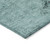 5' X 8' Teal Blue Turquoise And Charcoal Oriental Washable Indoor Outdoor Area Rug
