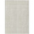 5' X 8' Ivory And Beige Striped Washable Indoor Outdoor Area Rug - 608219327170