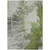 5' X 8' Olive Green Artichoke Green And Fern Green Abstract Washable Indoor Outdoor Area Rug