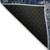 5' X 8' Blue Navy Blue And Denim Blue Abstract Washable Indoor Outdoor Area Rug