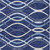 3' X 5' Navy Blue And Denim Blue Abstract Washable Indoor Outdoor Area Rug Transitional Style - Navy Blue, Denim Blue Color