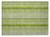 2' X 3' Green Striped Washable Non Skid Indoor Outdoor Area Rug - 608219173227
