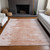 5' X 8' Terra Cotta Salmon And Copper Abstract Washable Indoor Outdoor Area Rug