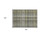 2' X 3' Gray Plaid Washable Non Skid Indoor Outdoor Area Rug