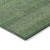 3' X 5' Fern Green Striped Washable Non Skid Indoor Outdoor Area Rug