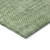 3' X 5' Green And Light Green Geometric Washable Indoor Outdoor Area Rug