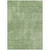 3' X 5' Green And Light Green Geometric Washable Indoor Outdoor Area Rug