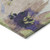 3' X 5' Purple And Lavender Floral Washable Indoor Outdoor Area Rug Transitional Style - Purple, Lavender Color