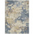 5' X 8' Gold And Beige Abstract Washable Indoor Outdoor Area Rug - Gold, Beige