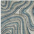 5' X 8' Teal Blue Gray And Taupe Abstract Washable Indoor Outdoor Area Rug