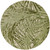8' Ivory And Green Round Palm Leaf Indoor Outdoor Area Rug - Ivory, Green