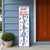 36" Red White And Blue Solid Wood Eat Drink And Be Patriotic Porch Sign