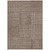 3' X 5' Brown And Ivory Geometric Washable Indoor Outdoor Area Rug Transitional Style - Brown, Ivory Color