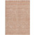 3' X 5' Copper And Beige Floral Washable Indoor Outdoor Area Rug - 608219001919