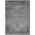 5' X 8' Gray Silver And Charcoal Oriental Washable Indoor Outdoor Area Rug - Gray, Silver, Charcoal