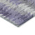 3' X 5' Purple Lavender And Gray Geometric Washable Indoor Outdoor Area Rug