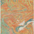 3' X 5' Orange Green And Beige Abstract Washable Indoor Outdoor Area Rug