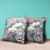 16" x 16" Yellow Butterfly Blown Seam Floral Indoor Outdoor Throw Pillow Decor
