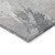 Taupe Floral Washable Indoor Outdoor Area Rug
