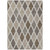 5' X 8' Beige Gray And Brown Geometric Washable Indoor Outdoor Area Rug