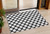 3' X 5' Black And Ivory Polka Dot Washable Indoor Outdoor Area Rug