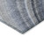 3' X 5' Blue Denim Blue And Navy Blue Abstract Washable Indoor Outdoor Area Rug