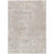 5' X 8' Ivory Abstract Washable Non Skid Indoor Outdoor Area Rug - Ivory