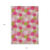 3' X 5' Pink Green And Ivory Polka Dot Washable Indoor Outdoor Area Rug