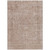 5' X 8' Copper And Beige Abstract Washable Indoor Outdoor Area Rug