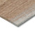 5' X 8' Copper And Beige Abstract Washable Indoor Outdoor Area Rug - Copper, Beige