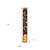 72" Black Gold And Orange Solid Wood Happy Fall Porch Sign