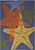 4' X 6' Blue Yellow And Orange Starfish Indoor Outdoor Area Rug - Blue, Yellow, Orange