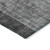 3' X 5' Charcoal Gray And Silver Geometric Washable Indoor Outdoor Area Rug Transitional Style - Charcoal, Gray, Silver Color