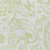 5' X 8' Sage Green And Ivory Paisley Washable Indoor Outdoor Area Rug