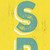 36" Yellow Solid Wood Spring Porch Sign