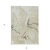 3' X 5' Ivory Gray And Gold Abstract Washable Indoor Outdoor Area Rug - Ivory, Gray, Gold
