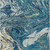 5' X 8' Navy Blue Gold And Ivory Abstract Washable Indoor Outdoor Area Rug