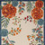 5' X 8' Ivory Blue Orange And Green Floral Indoor Outdoor Area Rug