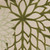 8' X 11' Ivory And Green Floral Indoor Outdoor Area Rug - Ivory, Green