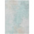 5' X 8' Pale Aqua Beige And Ivory Abstract Washable Indoor Outdoor Area Rug