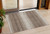 3' X 5' Brown And Beige Abstract Washable Indoor Outdoor Area Rug Transitional Style - Brown, Beige Color