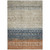 3' X 5' Brown Blue And Beige Southwestern Washable Indoor Outdoor Area Rug
