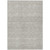 3' X 5' Beige And Ivory Chevron Washable Indoor Outdoor Area Rug